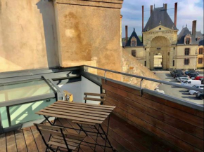 Vue Château Fontainebleau - Chez Lydia